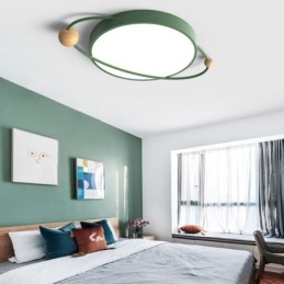 Plafoniera LED rotonda Planet da soffitto a filo 36 W 65 x 6 cm