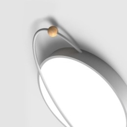 Plafoniera LED rotonda Planet da soffitto a filo 36 W 65 x 6 cm
