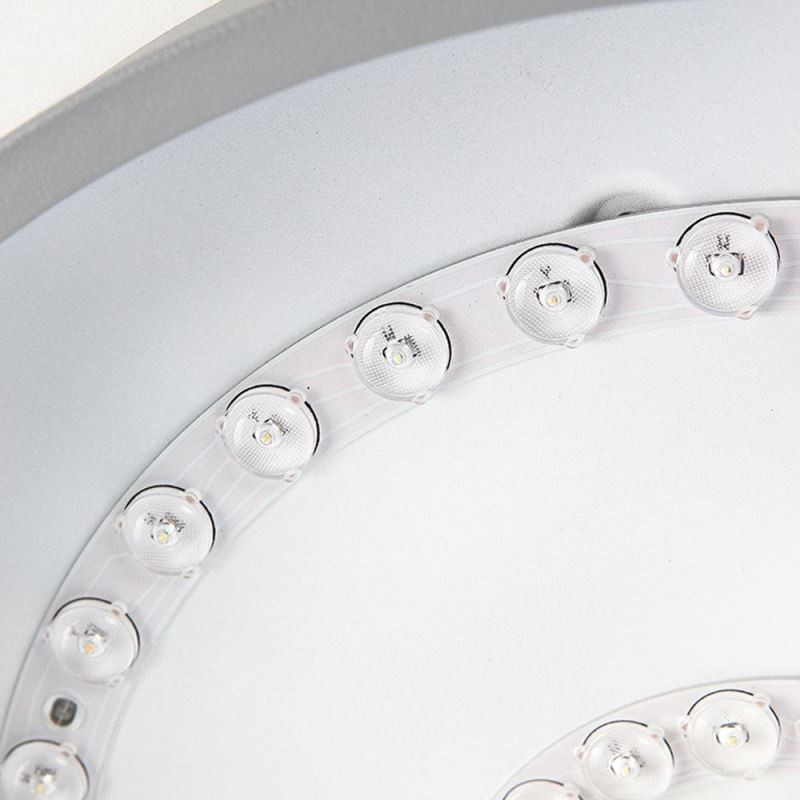 Plafoniera LED rotonda Planet da soffitto a filo 36 W 65 x 6 cm