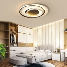 Plafoniera LED rotonda irregolare da soffitto 36 W 50 x 6 cm