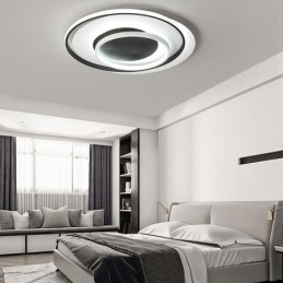 Plafoniera LED rotonda irregolare da soffitto 36 W 50 x 6 cm