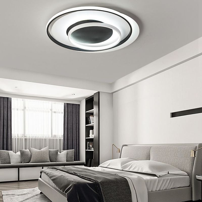 Plafoniera LED rotonda irregolare da soffitto 36 W 50 x 6 cm