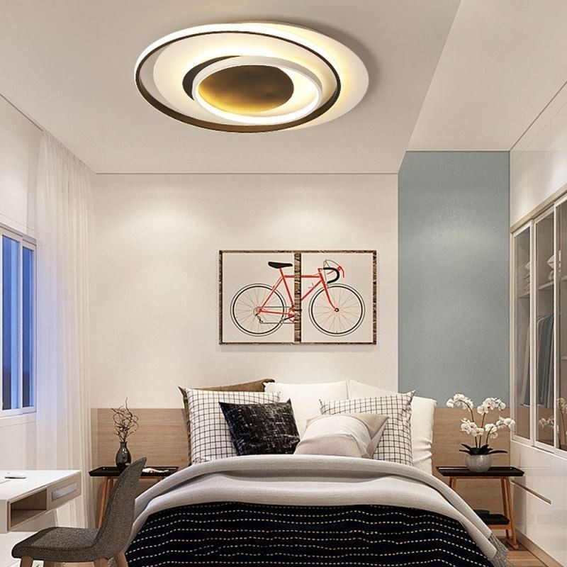 Plafoniera LED rotonda irregolare da soffitto 36 W 50 x 6 cm