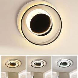 Plafoniera LED rotonda irregolare da soffitto 36 W 50 x 6 cm