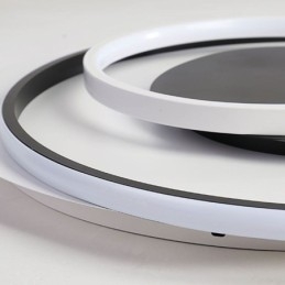 Plafoniera LED rotonda irregolare da soffitto 36 W 50 x 6 cm