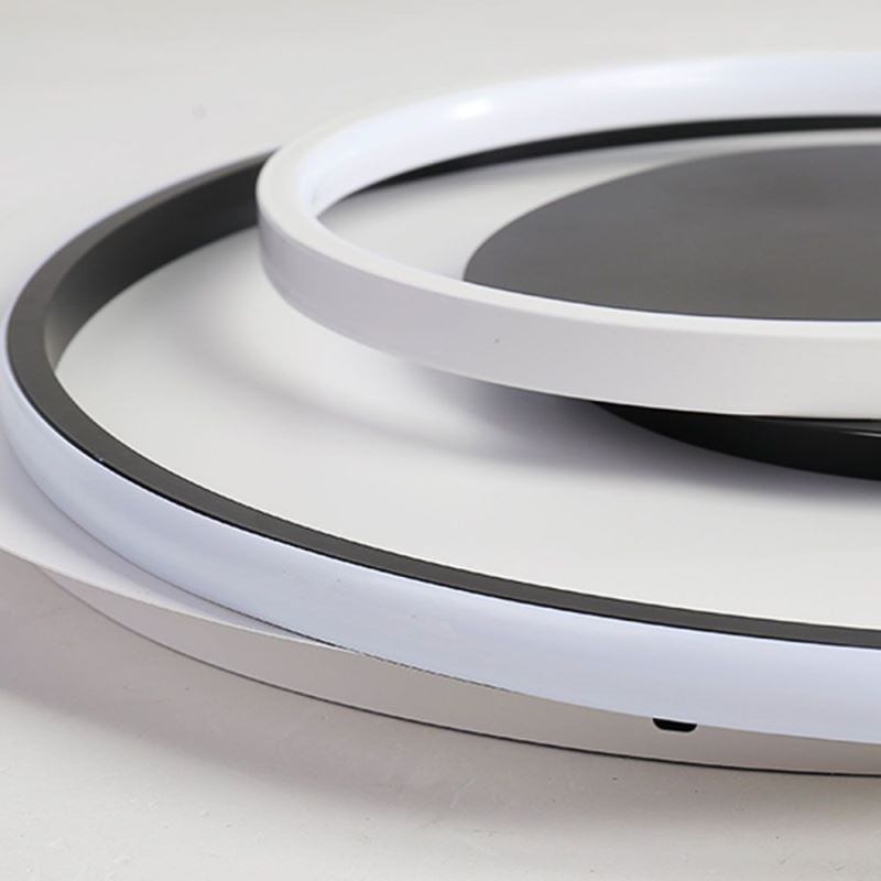 Plafoniera LED rotonda irregolare da soffitto 36 W 50 x 6 cm