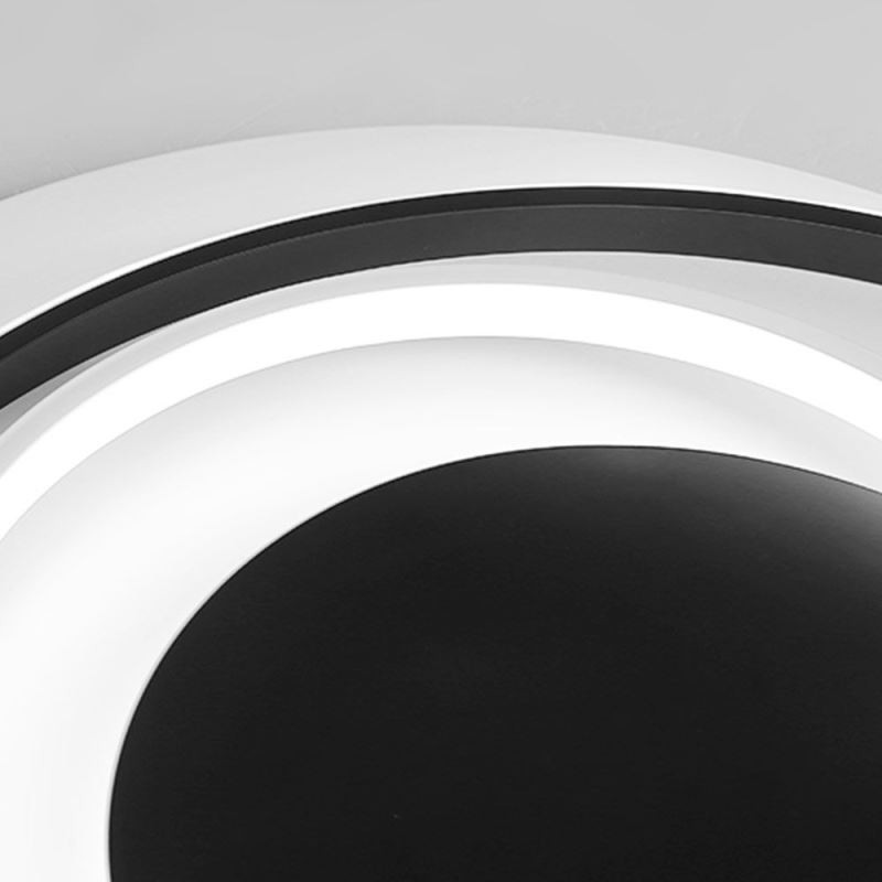 Plafoniera LED rotonda irregolare da soffitto 36 W 50 x 6 cm