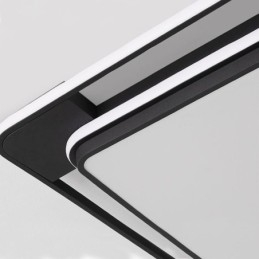 Plafoniera LED a filo quadrata moderna 50 x 50 x 6 cm 36 W