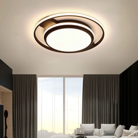 Plafoniera rotonda moderna minimalista a filo LED 36 W 50 x 6 cm