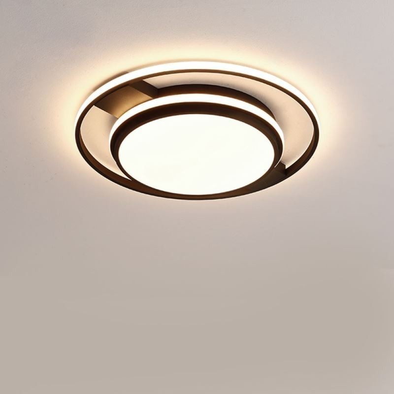 Plafoniera rotonda moderna minimalista a filo LED 36 W 50 x 6 cm