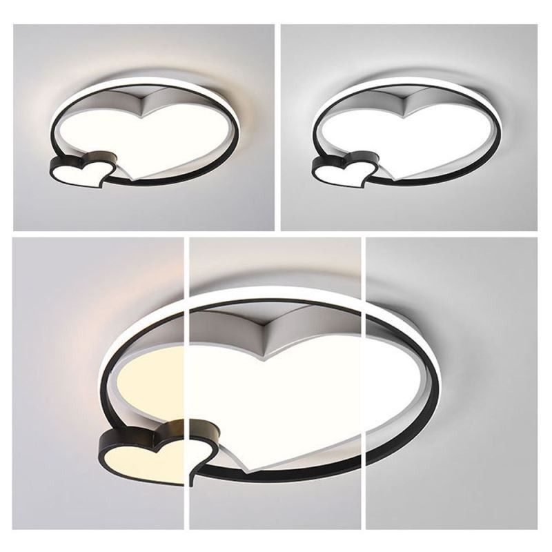 Lampada da soffitto a filo LED Double Hearts 30 W 50 x 6 cm