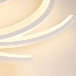 Plafoniera lineare LED moderna a montaggio a filo