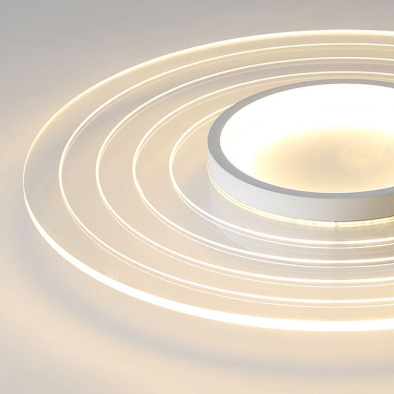 Plafoniera moderna circolare a filo minimalista