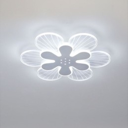 Plafoniera LED a forma di fiore da montaggio a filo