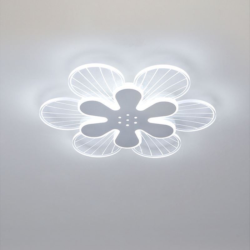 Plafoniera LED a forma di fiore da montaggio a filo
