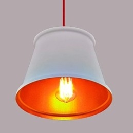 Lampadario mini moderno contemporaneo in metallo grigio