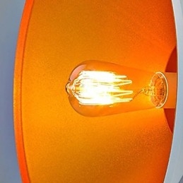 Lampadario mini moderno contemporaneo in metallo grigio