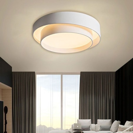 Plafoniera circolare LED a filo 36 W 50 × 15 cm