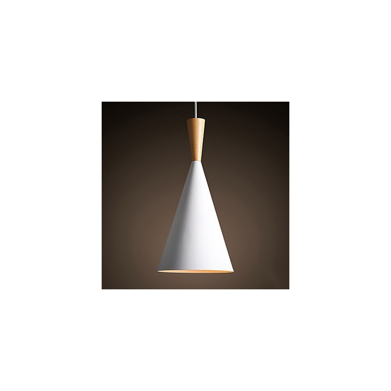 Lampadario a sospensione mini moderno contemporaneo in metallo bianco