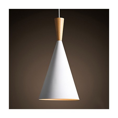 Lampadario a sospensione mini moderno contemporaneo in metallo bianco