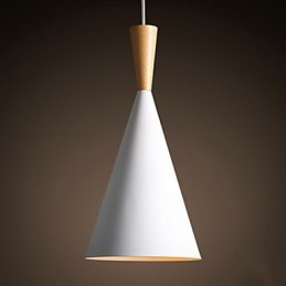 Lampadario a sospensione mini moderno contemporaneo in metallo bianco