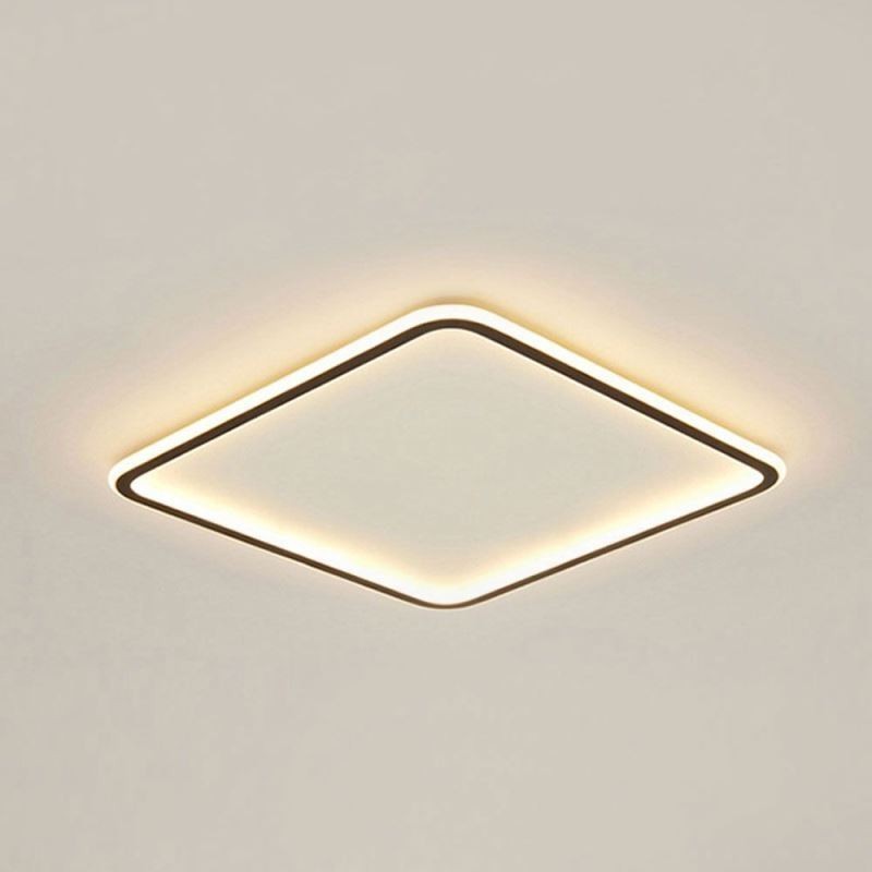Plafoniera LED moderna minimalista da soffitto a filo ultrasottile