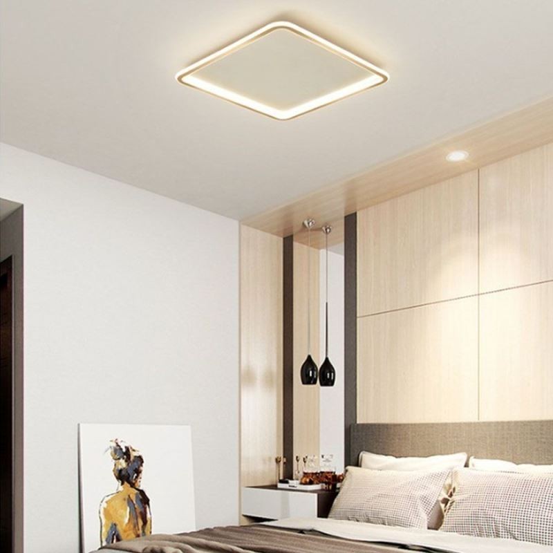 Plafoniera LED moderna minimalista da soffitto a filo ultrasottile
