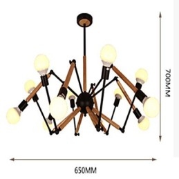 Lampadario mini moderno contemporaneo in metallo