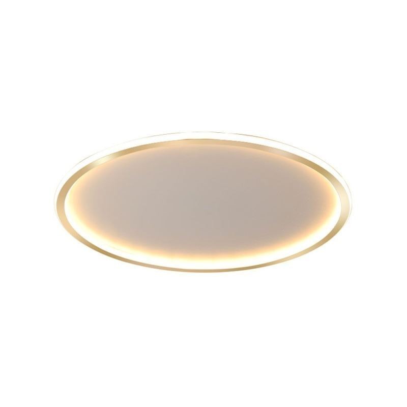 Plafoniera circolare LED minimalista a filo per soffitto
