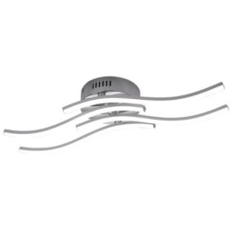 Plafoniera LED da soffitto a filo moderna semplice in acrilico a onda