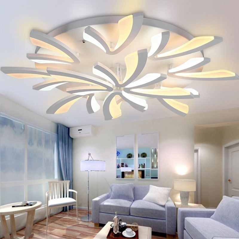 Plafoniera LED a filo Dandelion moderna semplice