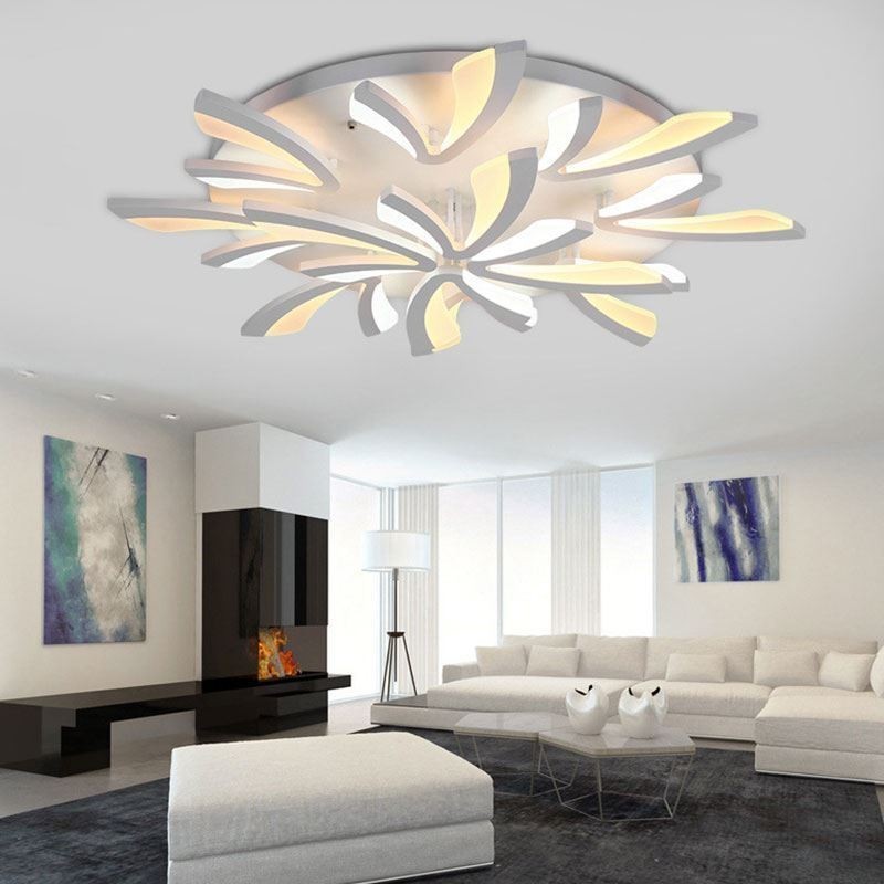 Plafoniera LED a filo Dandelion moderna semplice
