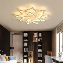 Plafoniera LED a filo a forma di girasole in acrilico