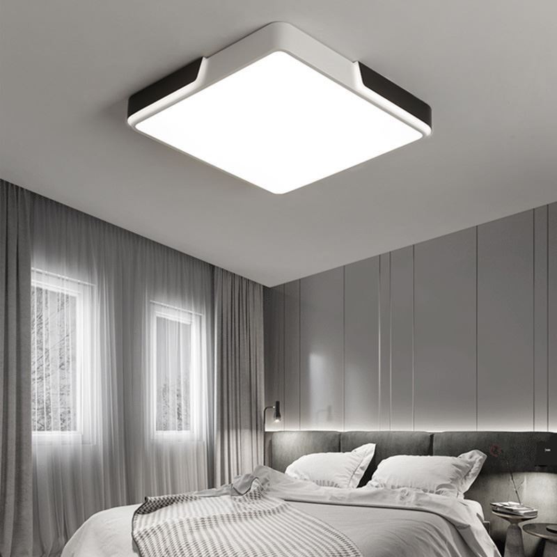 Plafoniera LED circolare a filo 36 W 3200 lm 50 x 50 x 8,5 cm
