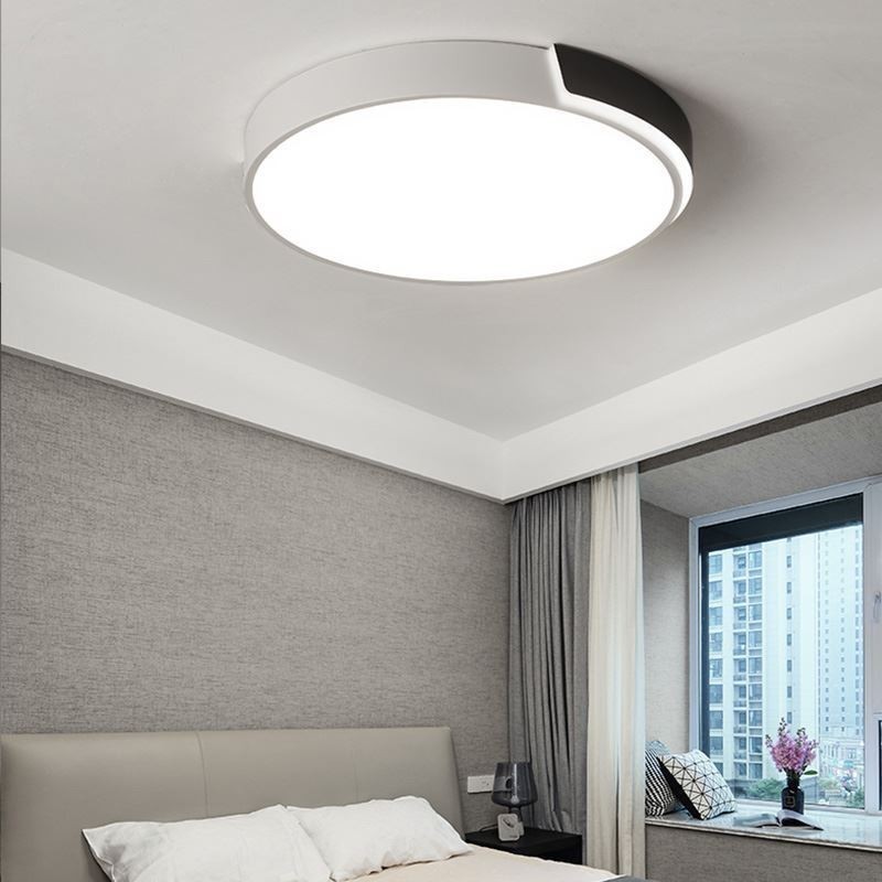 Plafoniera LED circolare a filo 36 W 3200 lm 50 x 50 x 8,5 cm