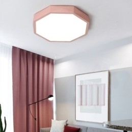 Plafoniera LED moderna esagonale a filo ultra sottile