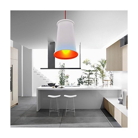 Lampadario mini moderno contemporaneo in metallo grigio