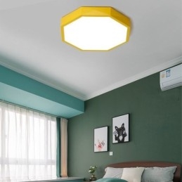 Plafoniera LED moderna esagonale a filo ultra sottile