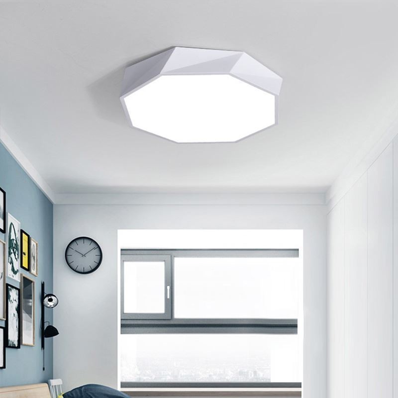 Plafoniera LED moderna ottagonale a filo ultra sottile