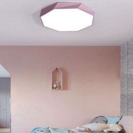Plafoniera LED moderna ottagonale a filo ultra sottile