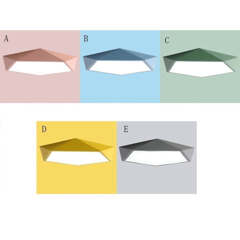 Plafoniera LED da soffitto a filo design diamante ultra sottile