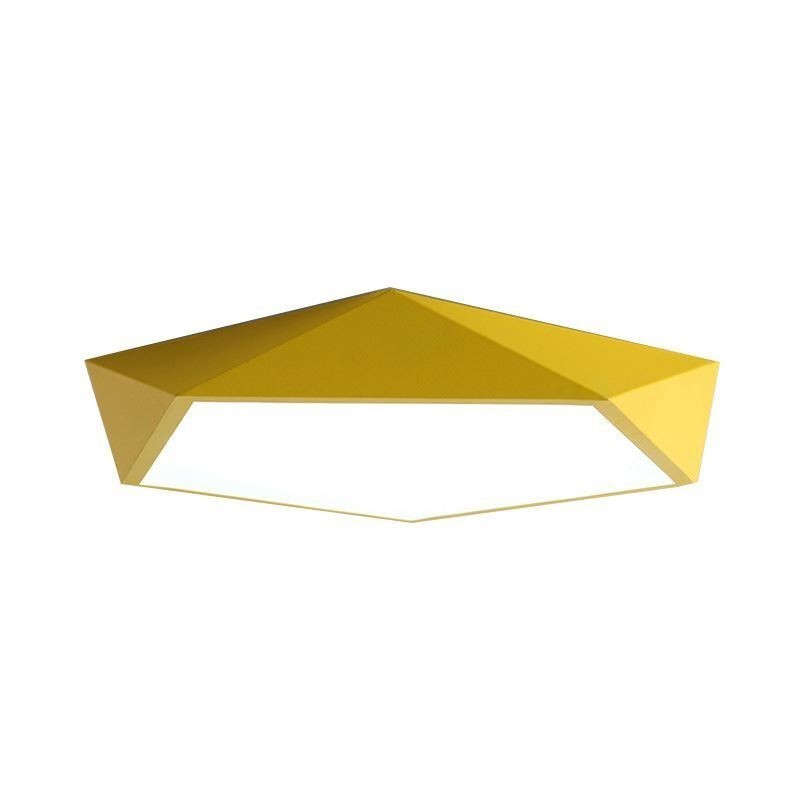 Plafoniera LED da soffitto a filo design diamante ultra sottile