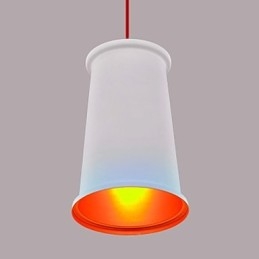 Lampadario mini moderno contemporaneo in metallo grigio