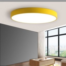 Plafoniera LED rotonda ultra sottile a filo, moderna, 23x5 cm / 30x5 cm