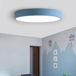 Plafoniera LED rotonda ultra sottile a filo, moderna, 23x5 cm / 30x5 cm