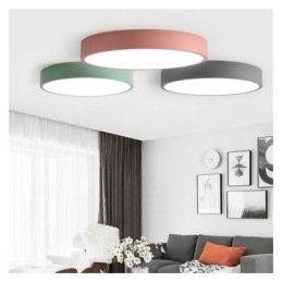 Plafoniera LED rotonda ultrasottile da soffitto a filo