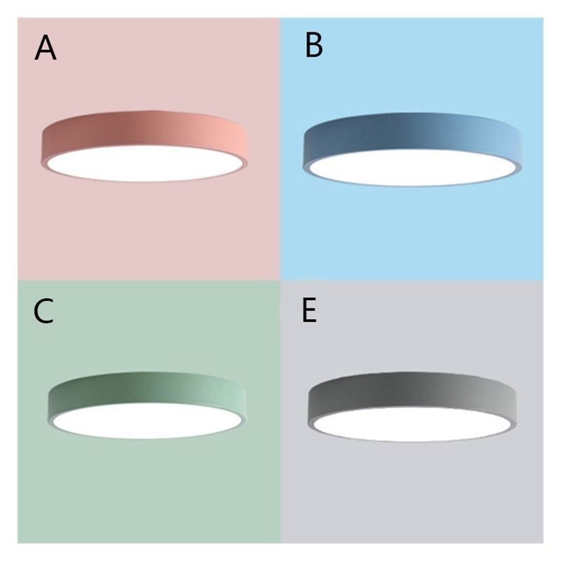 Plafoniera LED rotonda ultrasottile da soffitto a filo