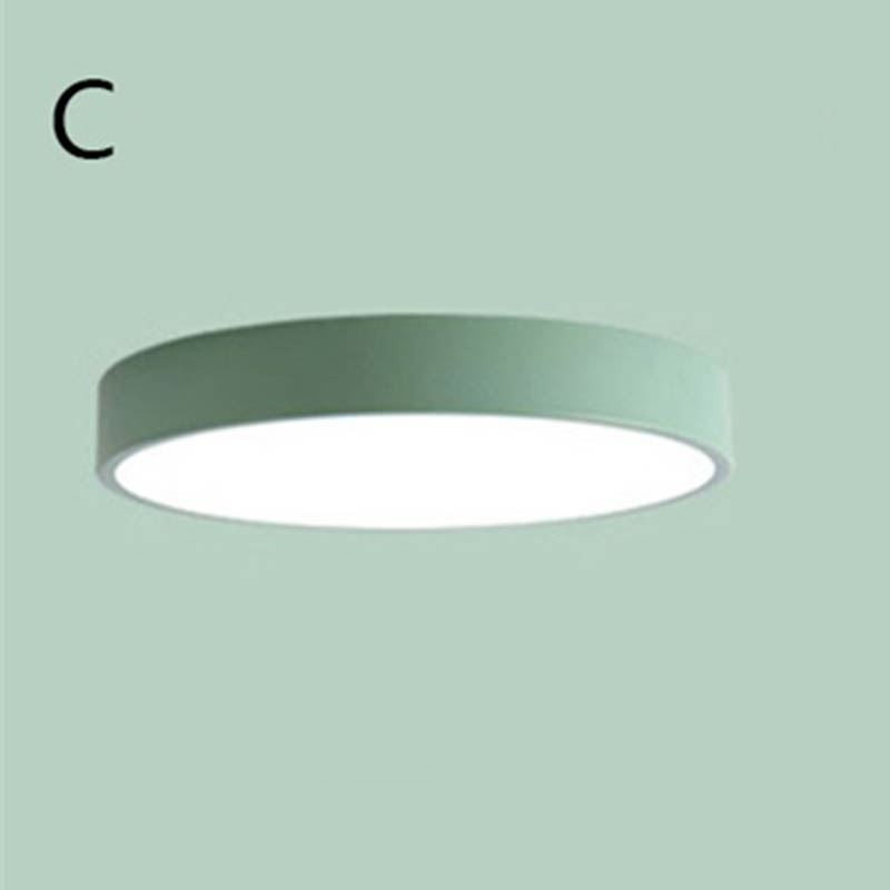Plafoniera LED rotonda ultrasottile da soffitto a filo