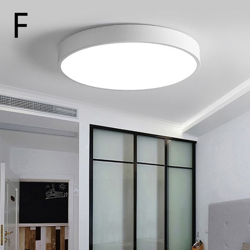 Plafoniera LED rotonda ultrasottile da soffitto a filo
