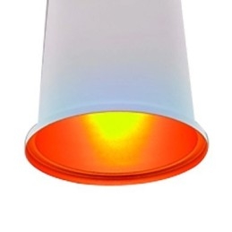 Lampadario mini moderno contemporaneo in metallo grigio